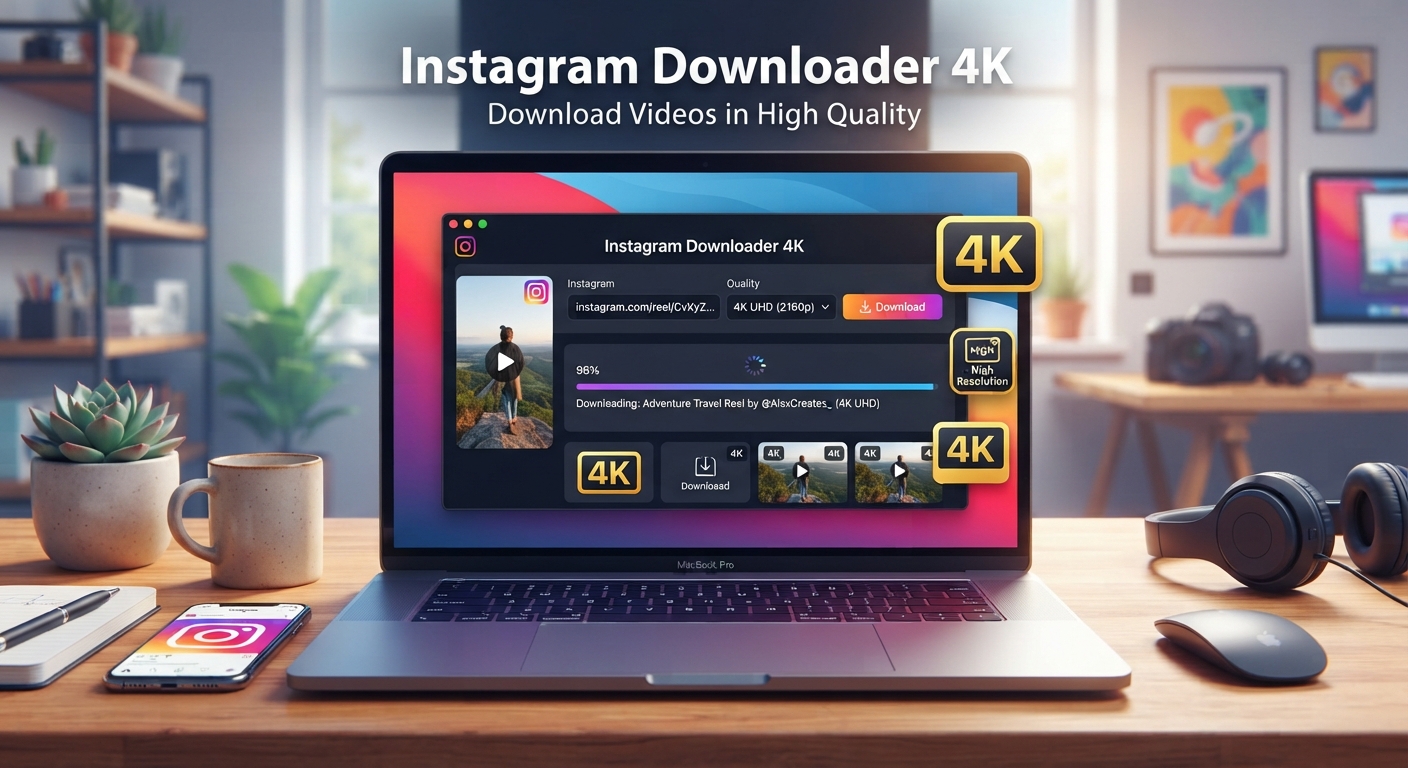 Instagram Downloader 4K: Download Videos in High Quality