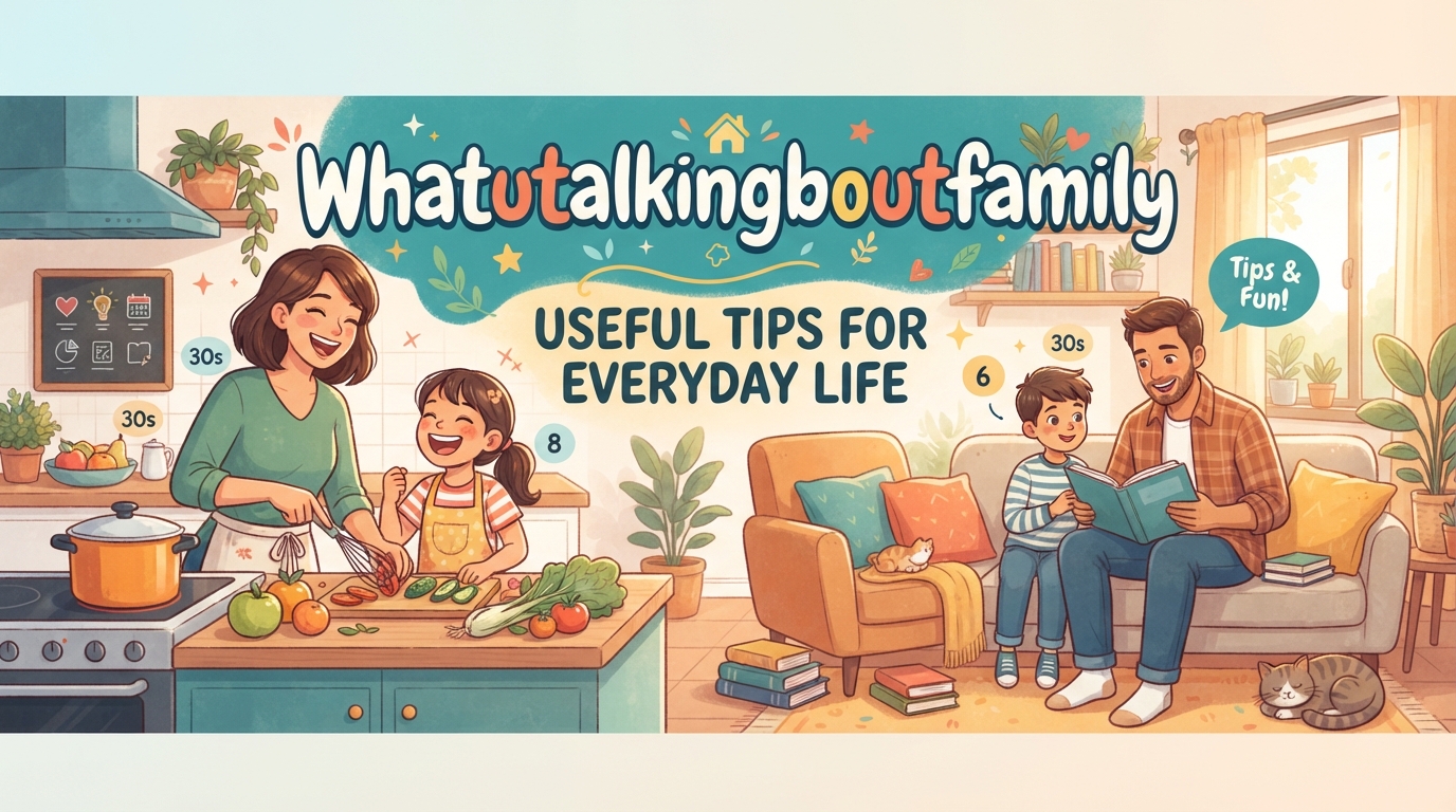 Whatutalkingboutfamily Useful Tips for Everyday Life