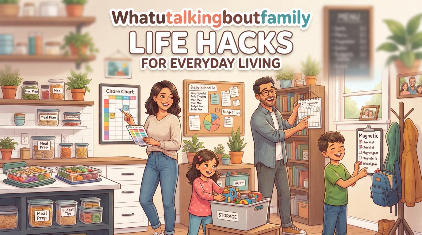 Whatutalkingboutfamily Life Hacks for Everyday Living