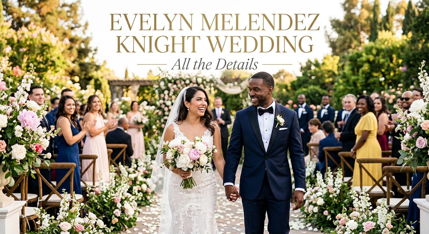 Evelyn Melendez Knight Wedding: All the Details