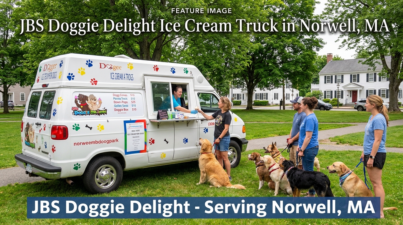 JBS Doggie Delight Ice Cream Truck in Norwell, MA: A Frozen Treat Made for Dogs