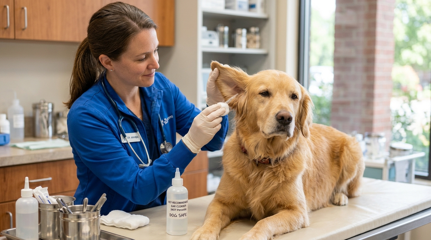 Can You Put Peroxide in a Dog’s Ear? Safety Guide