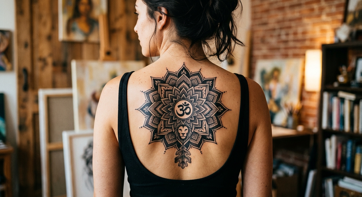 Strength Mandala Tattoo Meaning: Symbolism and Power