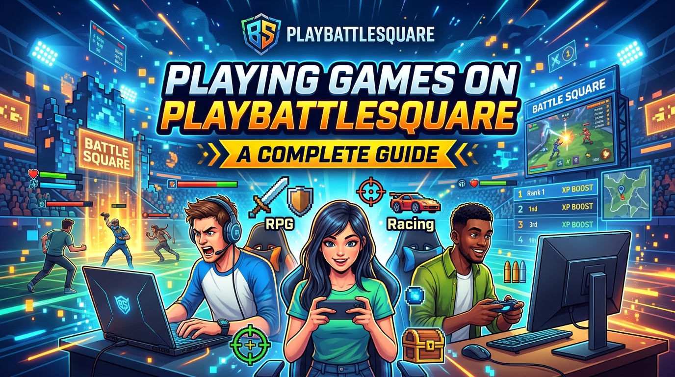 Playing Games on PlayBattleSquare: A Complete Guide
