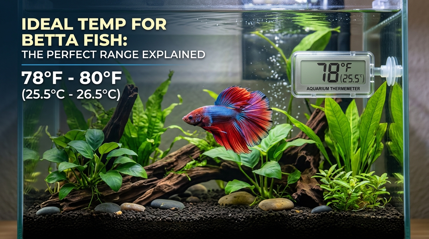 Ideal Temp for Betta Fish: The Perfect Range Explained