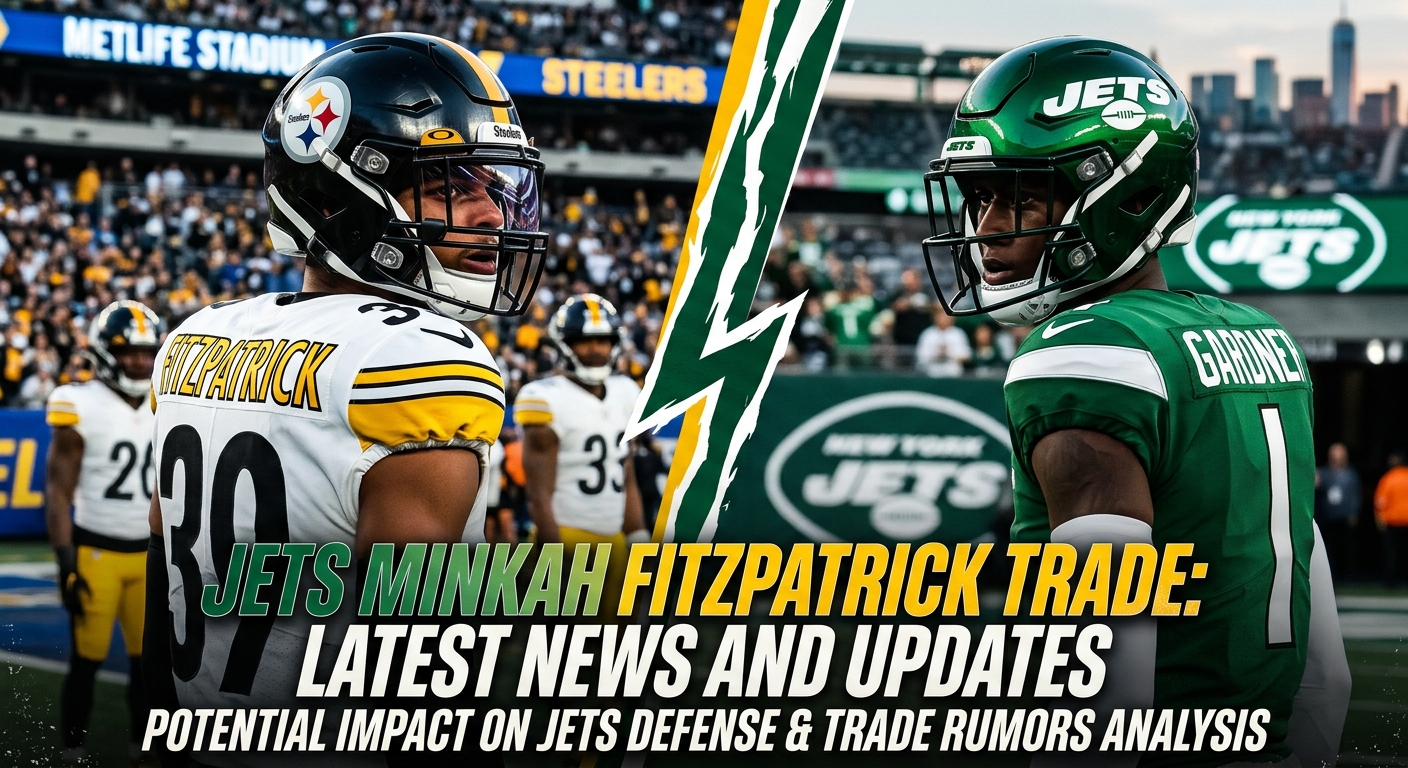 Jets Minkah Fitzpatrick Trade: Latest News and Updates