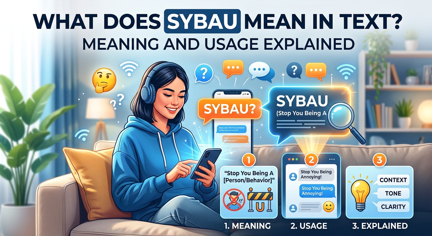 What Does SYBAU Mean in Text? Meaning and Usage Explained